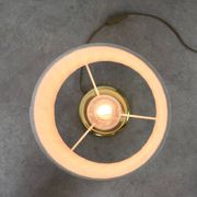 Lampe de table vintage en laiton italien