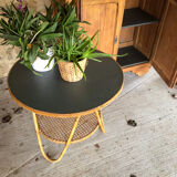 Rattan coffee table