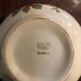 Old teapot Gien flowered