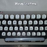 Remington Portable typewriter with carrying case