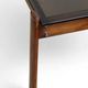 Percival Lafer coffee table in exotic wood and smoked glass – Brazil, 1970