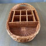 Vintage Rattan Serving Tray