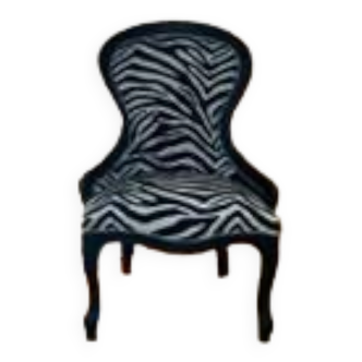 Vintage Zebra Armchair