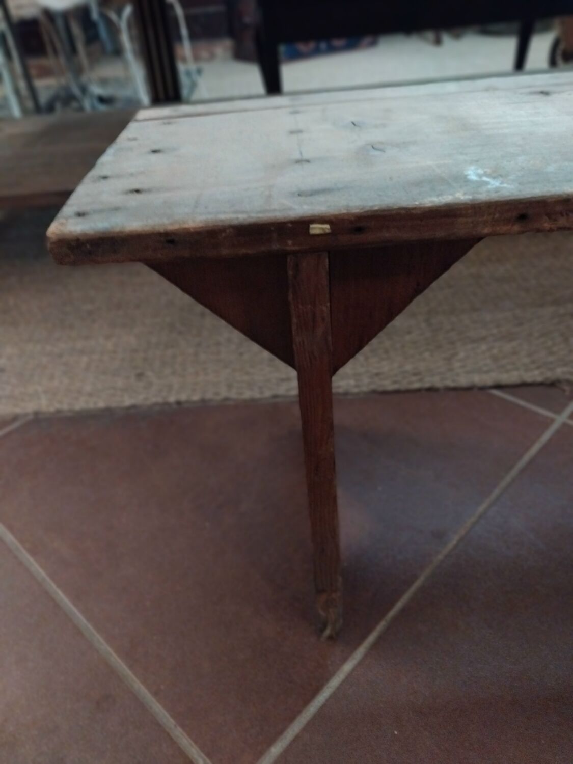 Banc de campagne en sapin