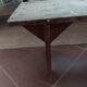 Country bench made of fir
