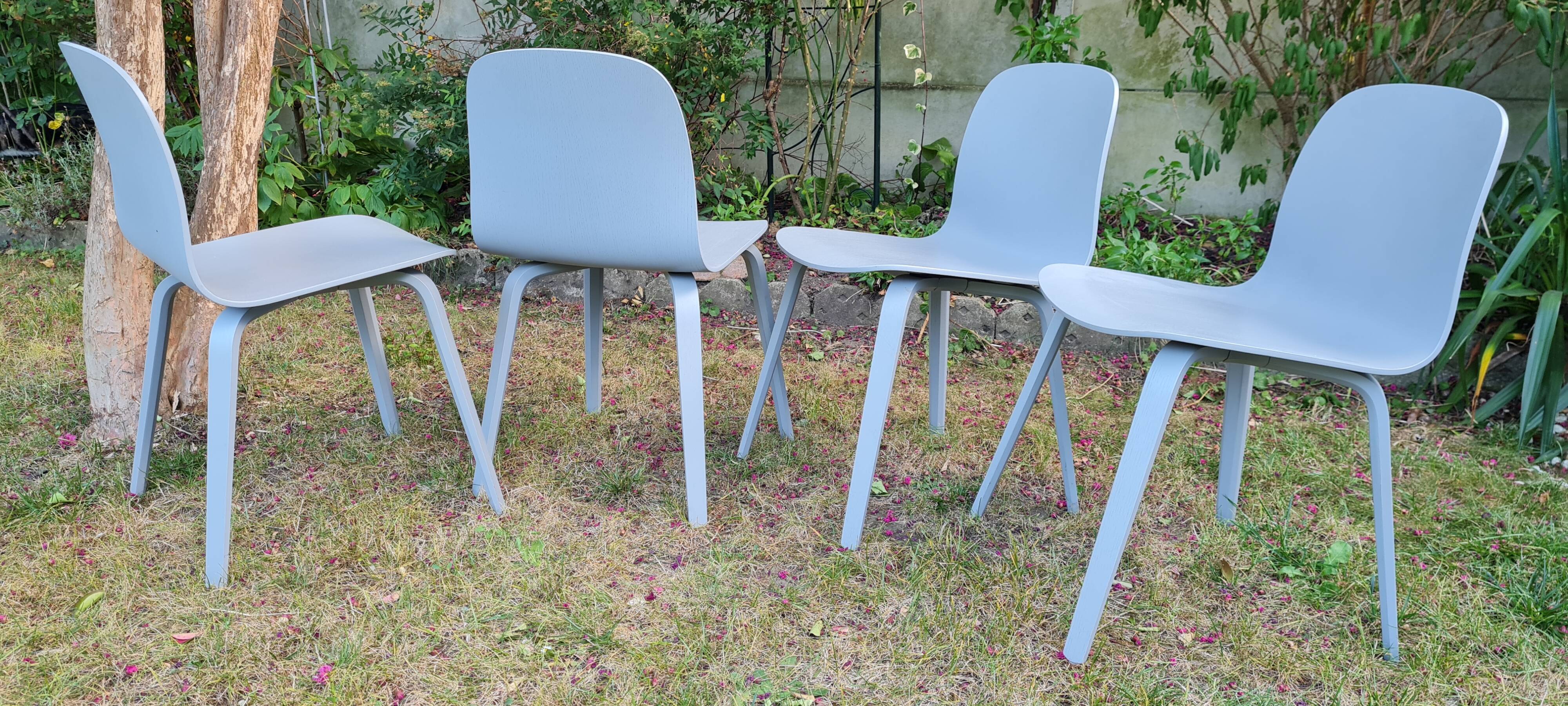 4 chairs Visu Muuto brand