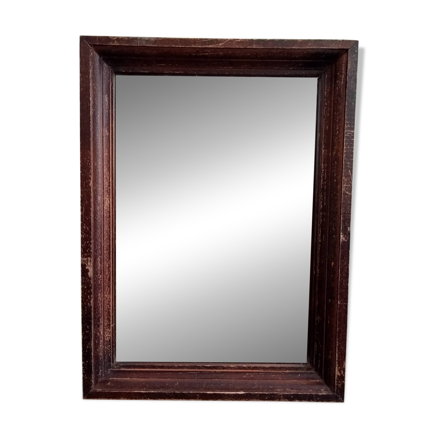 Vintage wooden mirror from the 50s/60s 39*29 cm