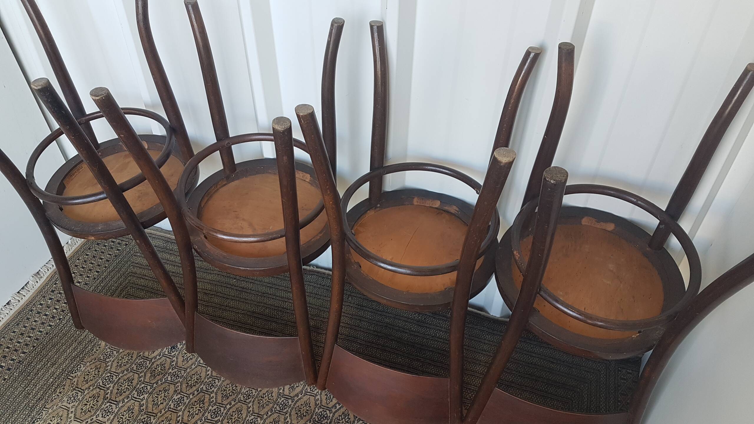 Set of 4 chairs, fischel 1900