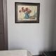 Grande huile sur toile, vase fleuri, Gustav Choley