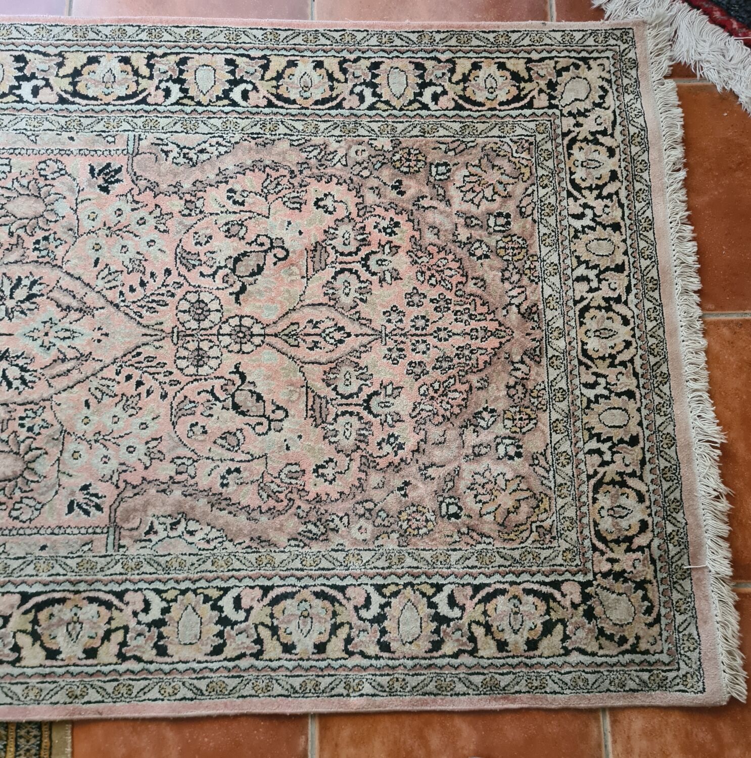 Antique handmade Persian carpet