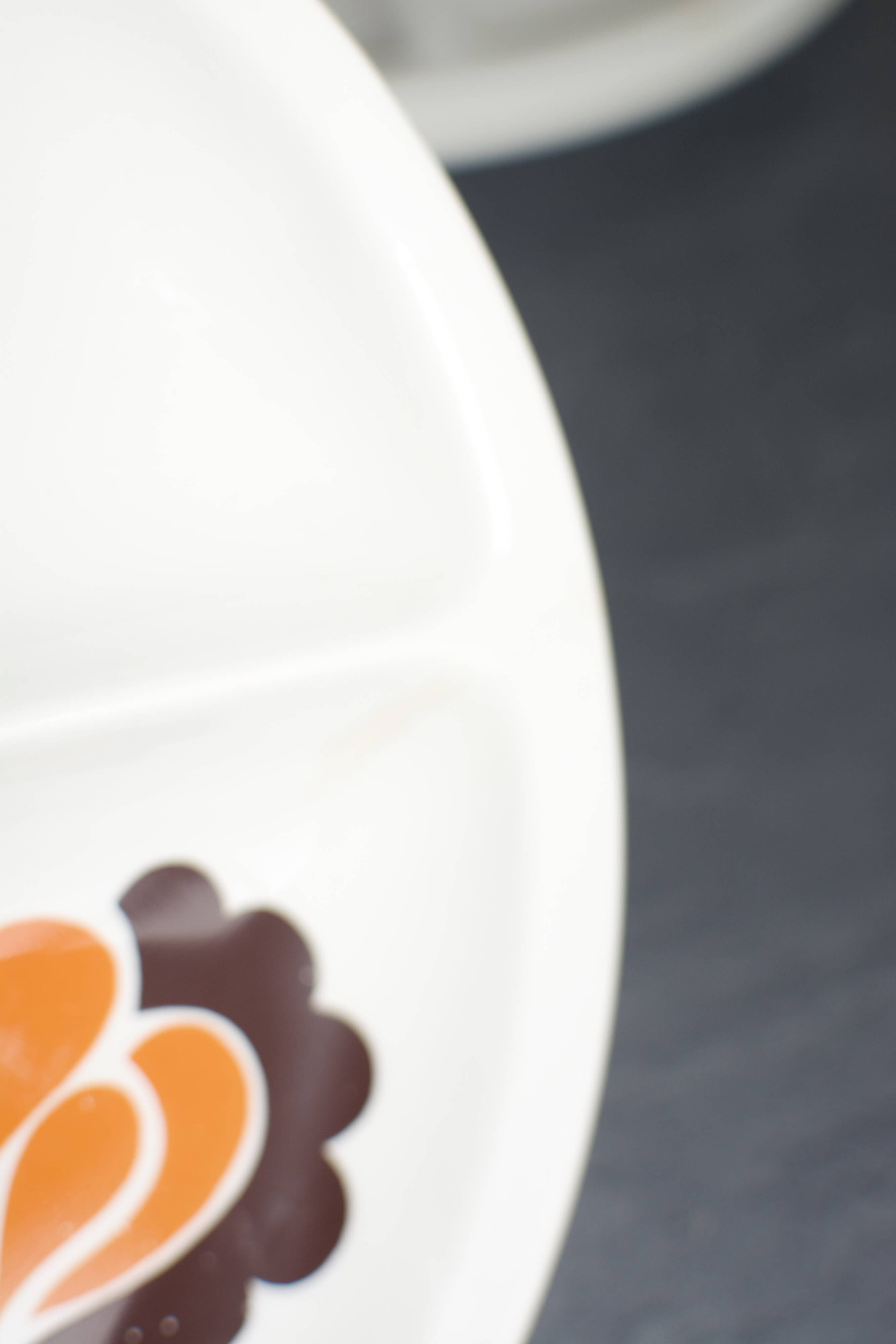 Vintage Le Creuset flower plates