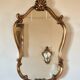 Large gilded rococo mirror