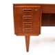 Teak desk, Denmark, 1960s.