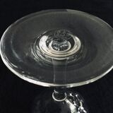 Set of 8 white wine glasses in Baccarat crystal model Capri