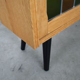 Oak showcase, Danish design, 1960s, production: Denmark