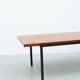 Table basse T-Angel en teck par Florence Knoll pour Knoll Inc. / Knoll International, années 1950.