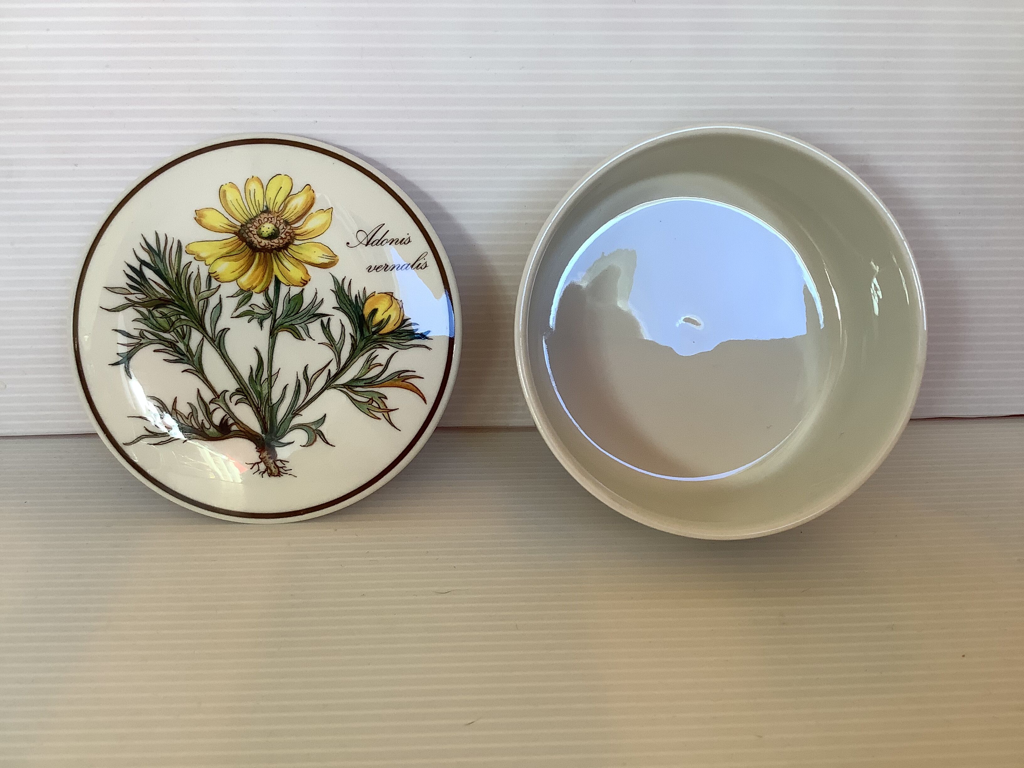 Villeroy and Boch yellow flower box