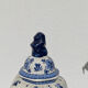 Pot couvert Delft bleu et blanc
