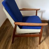 Sofa set, plus 2 Scandinavian armchairs
