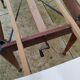 Vintage Formica table, height adjustable and extendable, 1950s