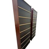 Pair of vintage display bookcases – 1960s