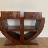 Art Deco bedside pair