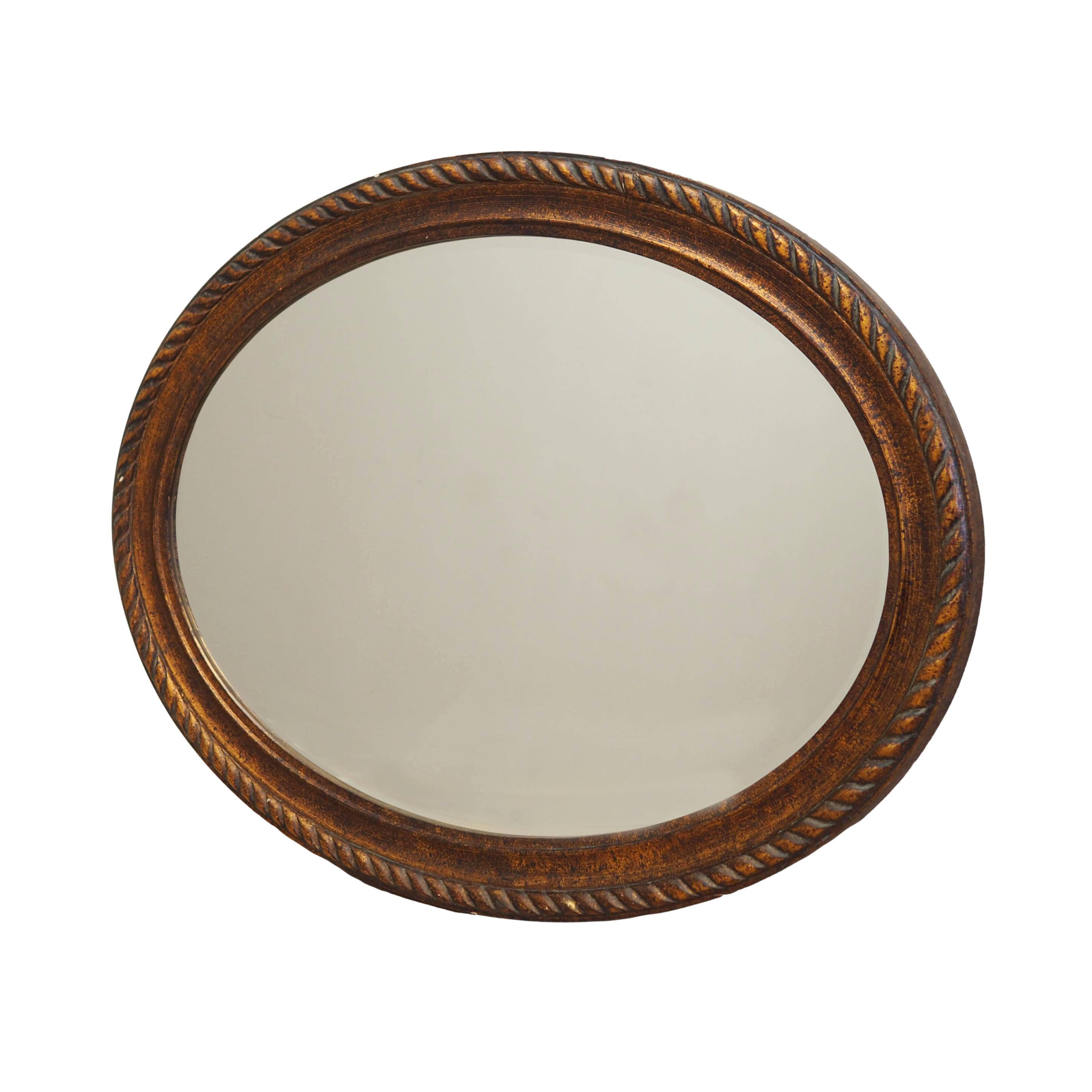 Mirror in wooden frame, Danish design, 1960s, production: Denmark