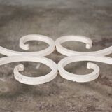 Vintage table by carrara carrara marmo and worn marma, 40s