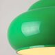 Vintage Green Italian Pool Table Lamp in Brass and Plastic