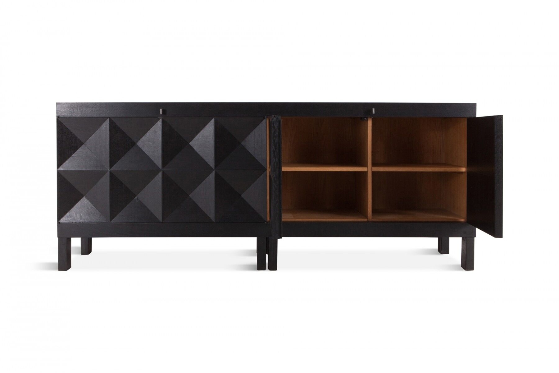 Brutalist RoughEne In 1950 Tinted Oak