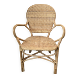 Fauteuil empilable en osier pour les espaces d'accueil extérieurs : une assise durable et élégante (1 article)