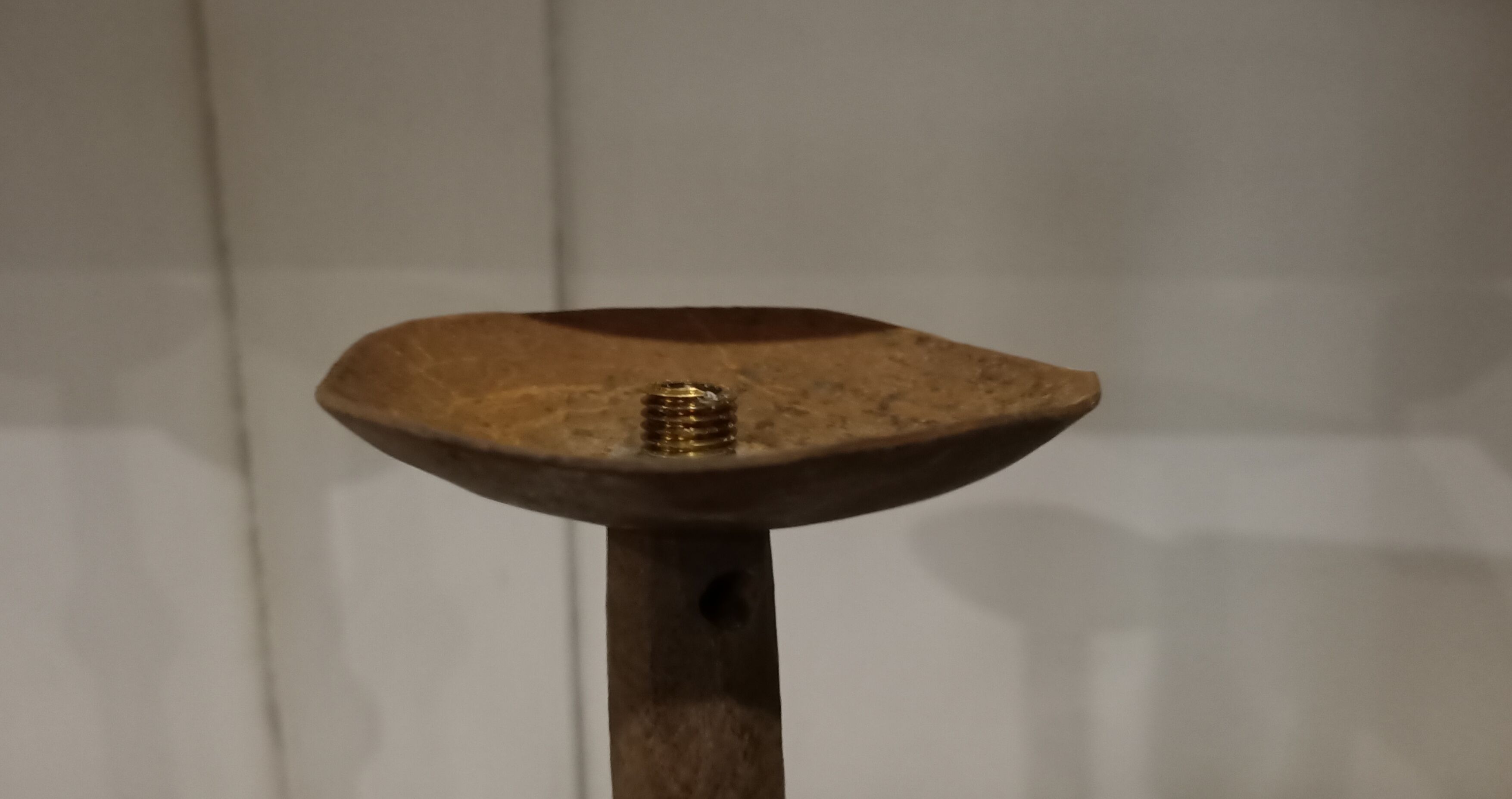 Set 4 steel candle holders