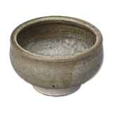 Bowl on pedestal by ceramist Edouard Chapallaz, circa 1970