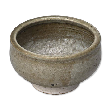 Bowl on pedestal by ceramist Edouard Chapallaz, circa 1970