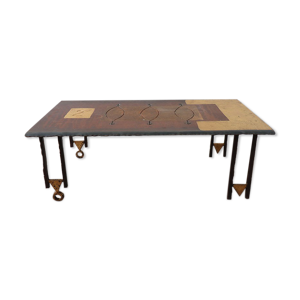 Table basse sculpturale