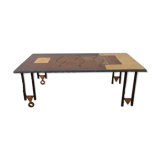 Sculptural coffee table by Jean-Jacques Argueyrolles circa 1990