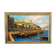 Port En Italie. Huile Sur Panneau. XX ème.