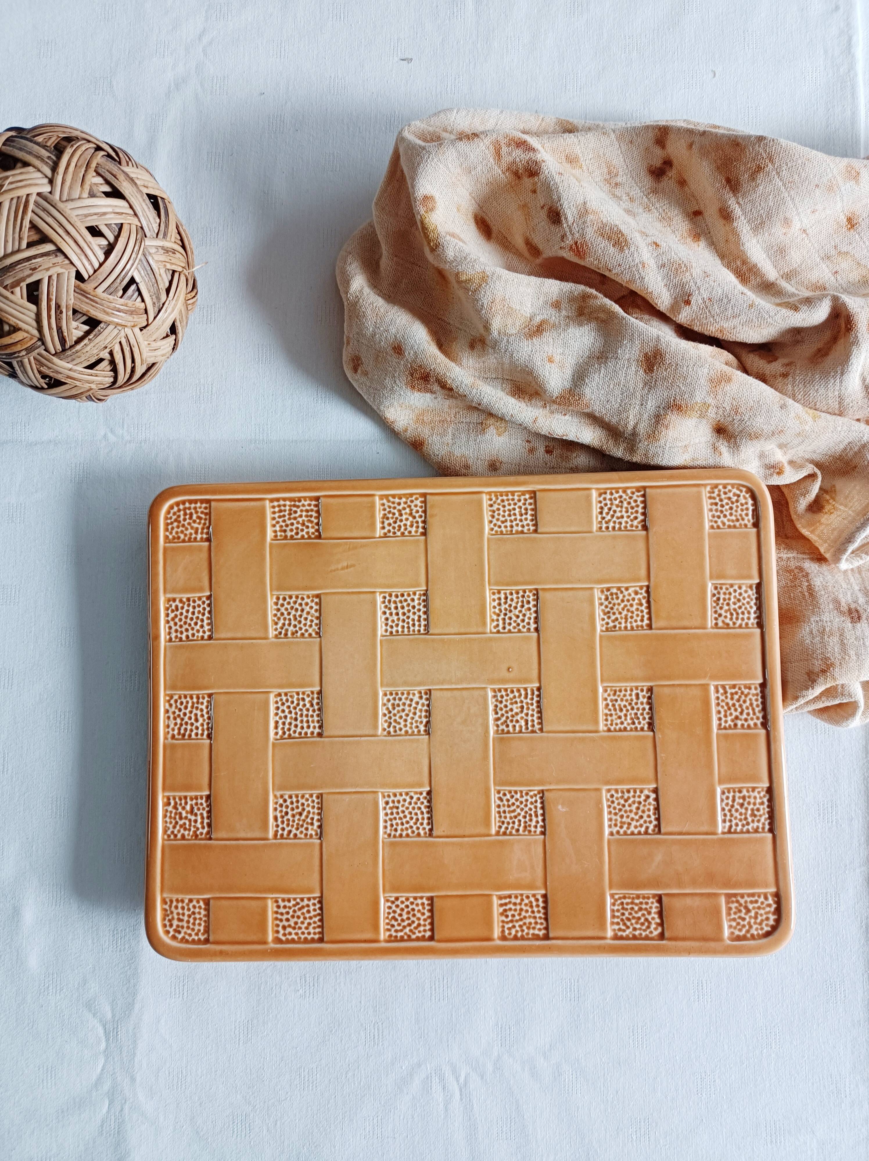 Large Boch Keralux table plate