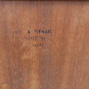 Secrétaire scandinave danois vintage Tibergaard en teck des années 50 60