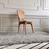 Restored vintage monoblock chair