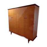 Vintage lacquered wood closet