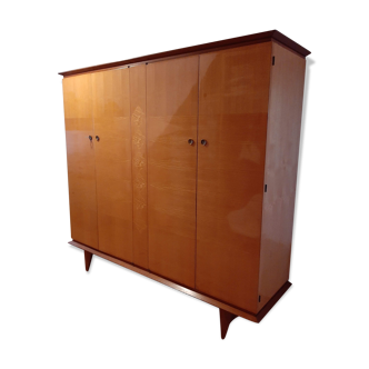 Vintage lacquered wood closet