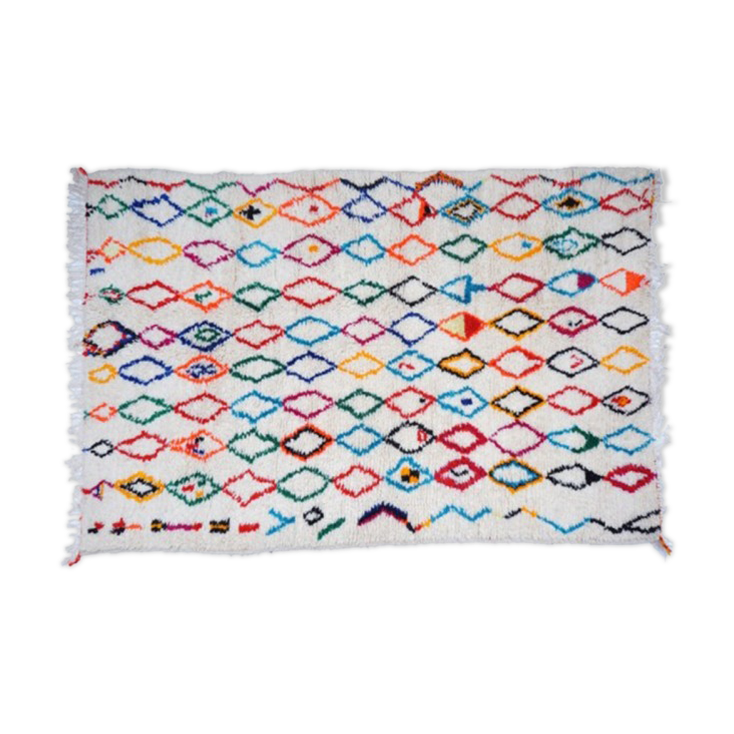 Colorful Berber carpet 260x160cm