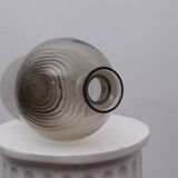 Smoked glass vase