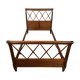 Twin bed with braces 100 x 190