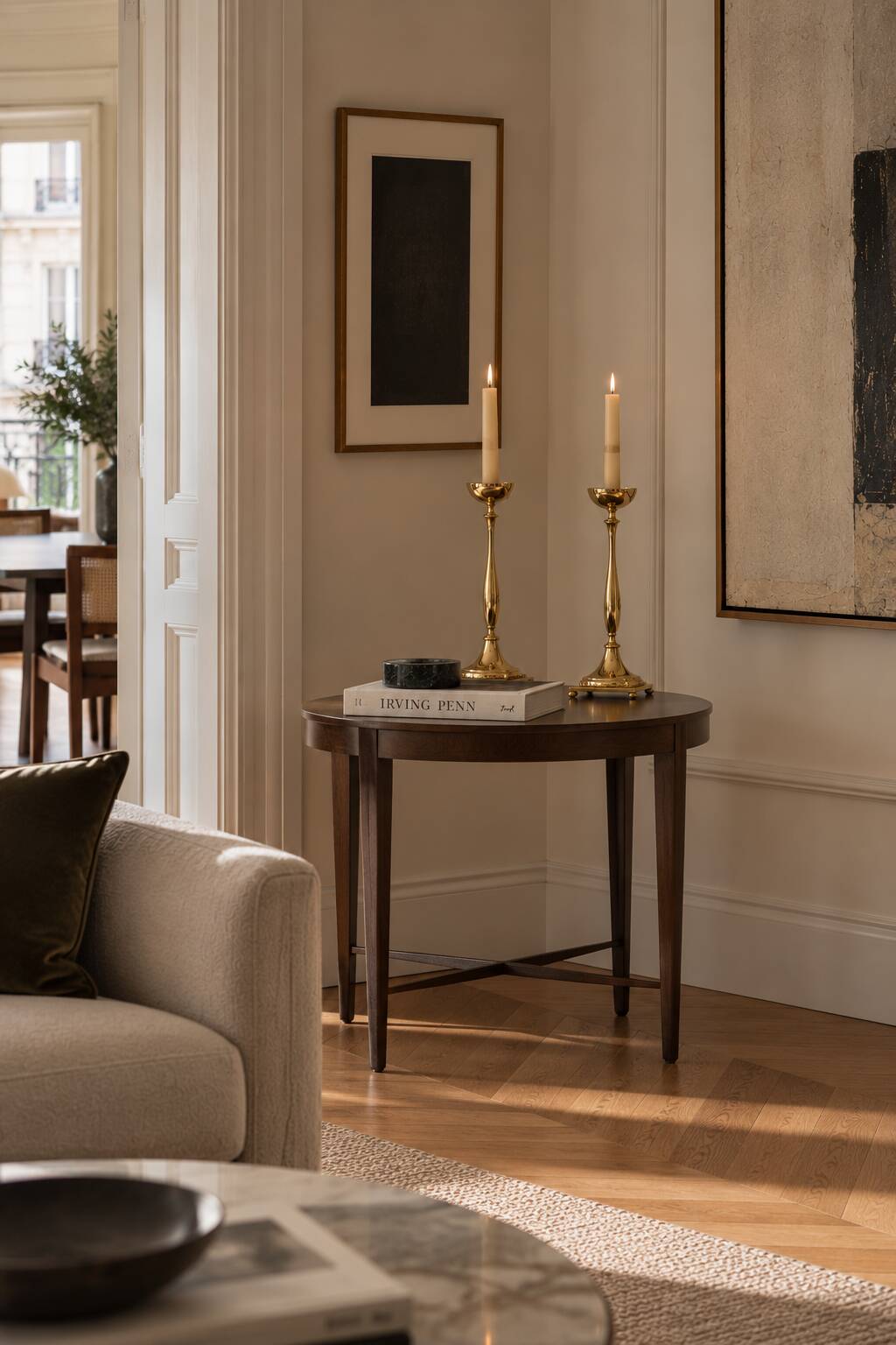Scandinavian Modern Brass Candlesticks by Gunnar Ander for Ystad Metall
