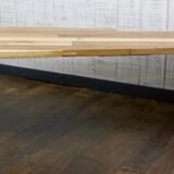 large tripod free-form coffee table