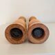 Vintage salt and pepper mills