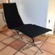 Ea116 lounger and its ottoman Ea125 Charles & Ray Eames for Herman Miller