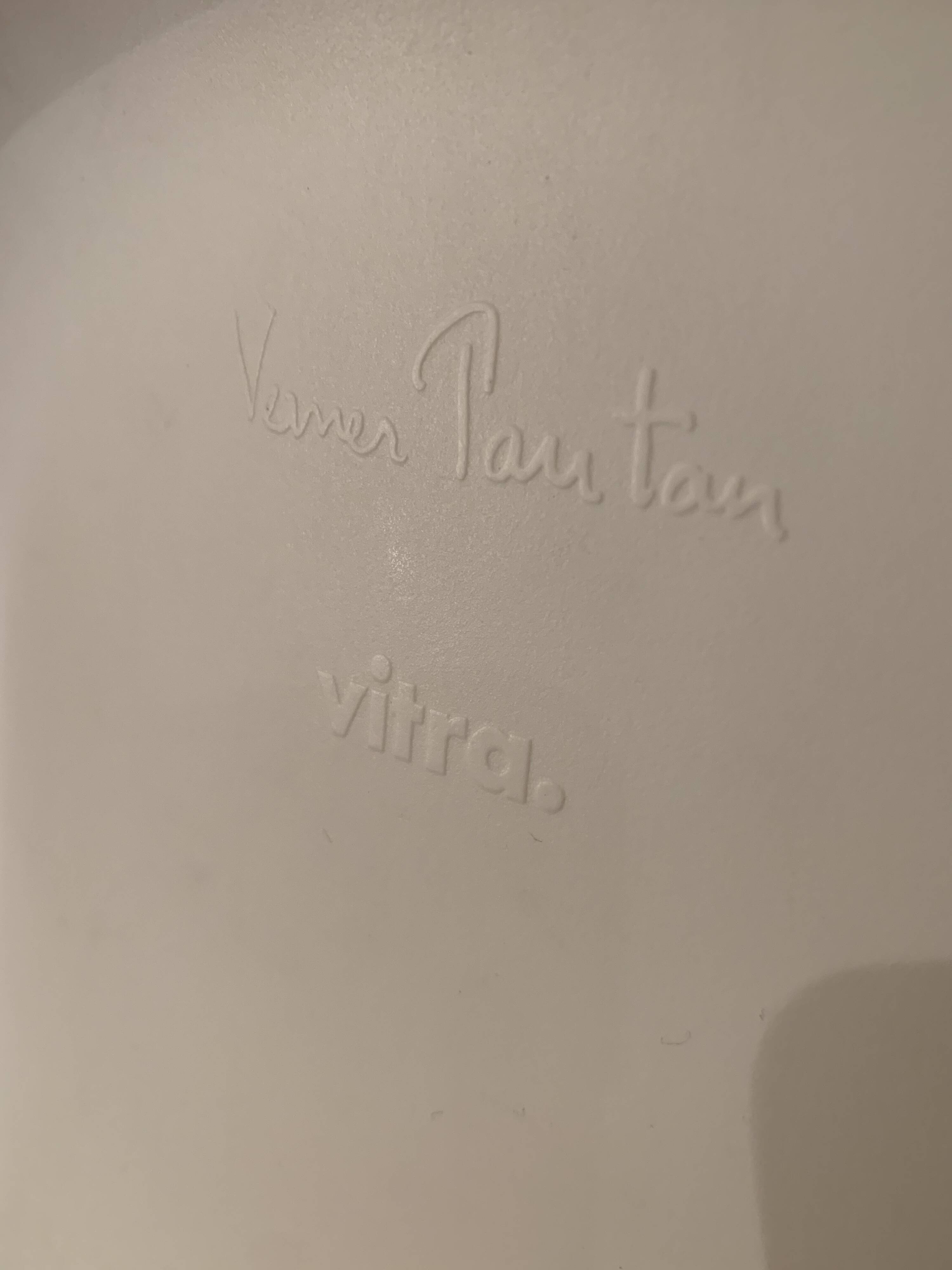 Panton Junior chair in white color